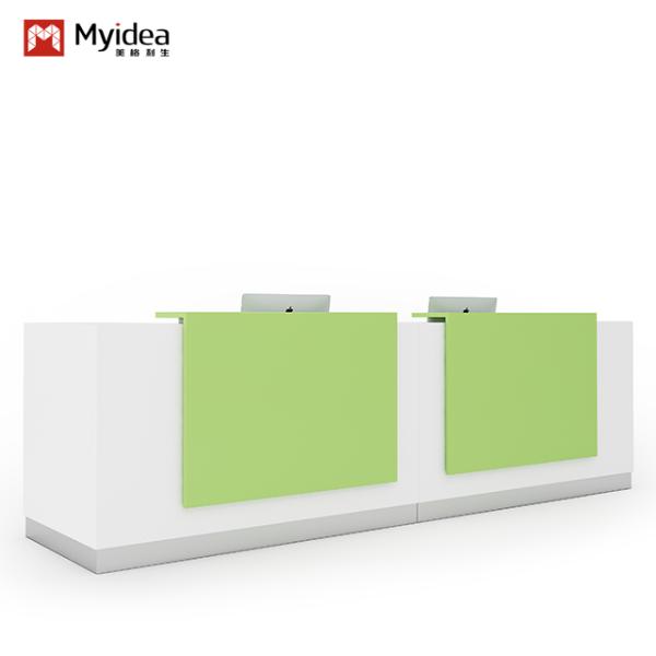 China Color Collision, Innovative Design, Company Front Desk, Grand And Luxurious Reception Desk, Hotel Lobby, Cashier Desk, Table factory