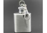 Environmental Protection 1- 18 Oz Hip Flask Plastic Cover Stainless Steel Jug