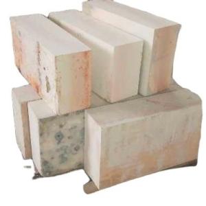 China CrO Content % 0.1-0.3% Heat Resistant Brick for Lime Kilns Refractory Plates Glass Fusing Kiln factory