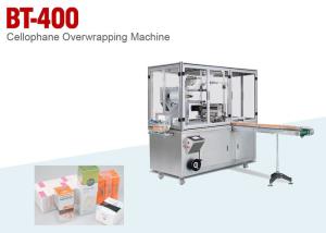 China Single Box Or Boxes Cellophane Overwrapping Machine For Cosmetics factory