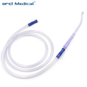 China Medical Disposable Suction Tube Connecting Tube With Yankauer Handle on sale