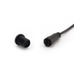 Electrical Male Female Waterproof Plug Connector IP67 M16 Pvc 250V