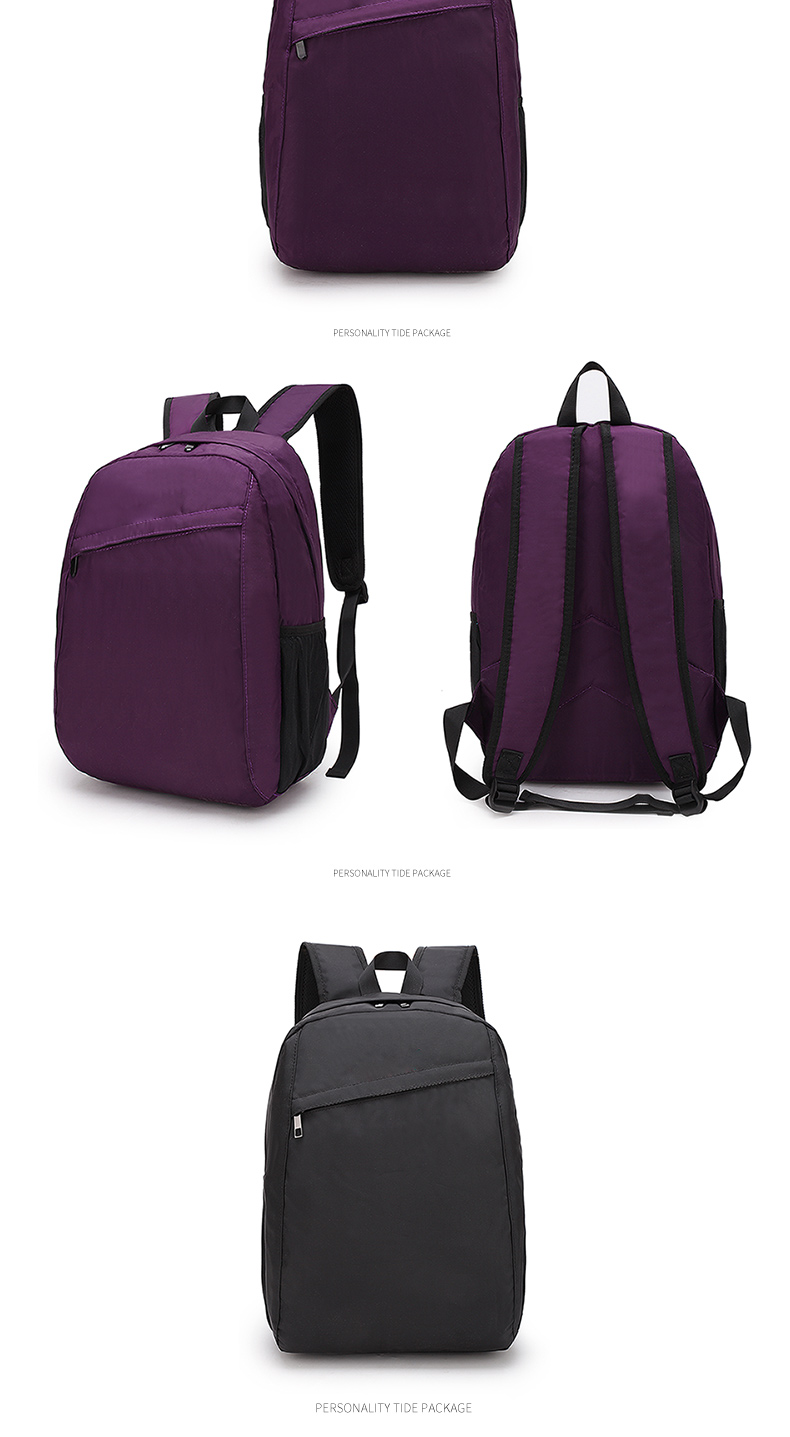 Wholesale custom logo fashion bookbags middle school students waterproof backpack school bag