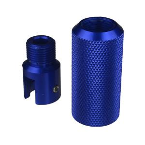 China DB TAC Sound Forwarder 3/4×16 Thread Combo With Muzzle Brake Ruger 1022 Adapter Blue Color factory