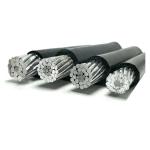 Overhead Aluminium Conductor XLPE Insulated Electric Cables Quadruplex Duplex