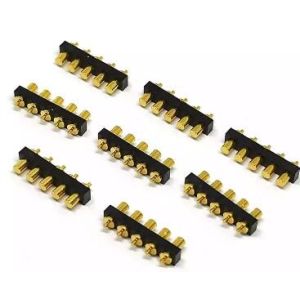 China SMT 4 Pins Magnetic POGO Pin Connector on sale