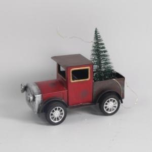 China Indoor / Outdoor Metal Christmas Decoration Car Attached To Christmas Tree Customized factory