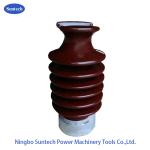 33kv Electrical Transmission Line Post Insulator Porcelain Material