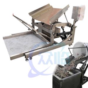 China Seafood Fish And Shrimp Processing Electric Lift Plastic Insulated Barrel Refrigerated Hydraulic Lift Jack Lift Flatbed factory