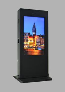 China IP65 Outdoor 49&quot; Digital Totem 2500 nits High Brightness Backlight Enhanced factory