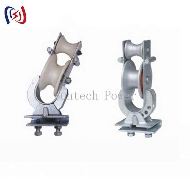 Buy cheap Crossarm Mounted Conductor Stringing Blocks 20KN Transmission Stringing Blocks from wholesalers