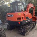 Used Doosan DX55 DH80 Mini Excavator Original Doosan DX75 DH80 DX55 with 36.2 KW