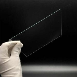 China Electronic Aluminosilicate Tempered Glass for Industrial Touch Panel factory