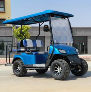China Golf Cart Supplier Rechargeable Classic Trolley Bus 4 Seater Golf Electric Cart factory