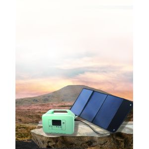 1000W 110V/220V Pure Sine Wave Outdoor Power Bank Portable Solar Power Station
