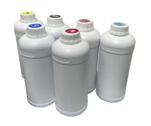 China DTF Ink CMYKW 1000ML for White Ink Printer Transfer Printing and Hot Melt Powder factory
