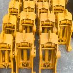 Manual Excavator Quick Coupler , Cat Tilt Coupler High Strength Steel Q345B