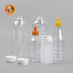 Flip Top Plastic Squeeze Sauce Bottle For Syrup 250ml 500ml