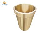 Brass/Bronze Frame Bushing Stone Crusher Parts Small Tolerance Less Than 0.003m
