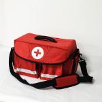 Ems Emergency Medical Airway Bag Red Nylon Ambulance First Aid Equipment