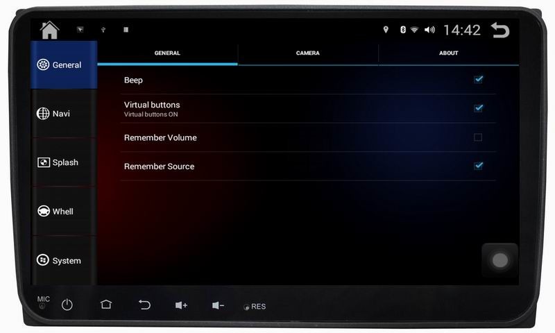 Ouchuangbo car video dvd multimedia for Volkswagen Magotan with os android 4.4 gps 3g wifi swc