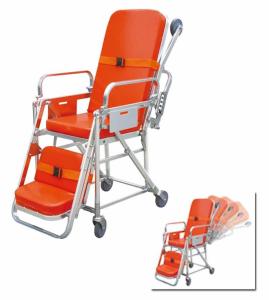 China 196CM Folding Ambulance Stretcher factory