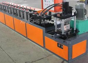 China Automatic Hydraulic Galvanized Cold Steel Shop Slat Roller Shutter Door Roll Forming Machine factory