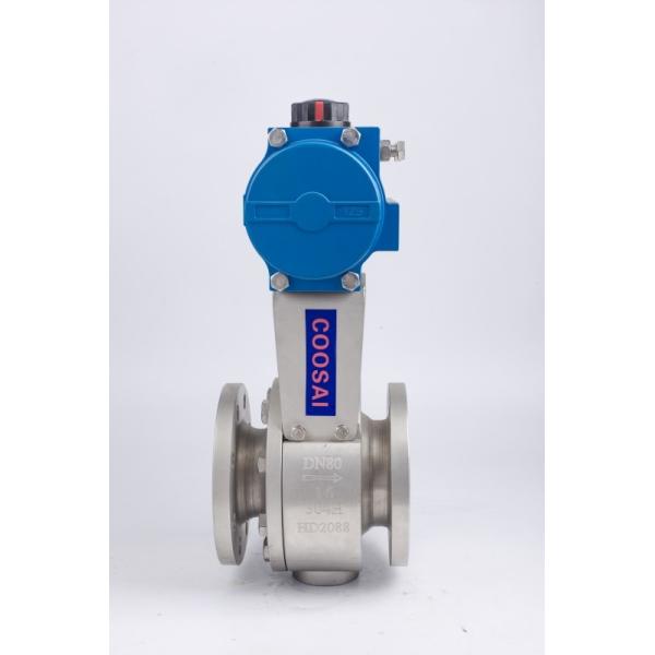 China Reduce Bore Side Entry HRC60 Metal Seated Ball Valve factory