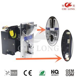 China Steel Panel Cpu Coin Selector For Slot Fruit King Machine Coin Dia 18mm-31mm factory