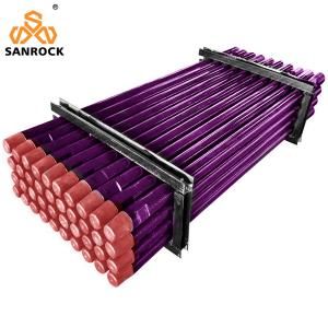 China Drill Pipe 76/89/102/114/127/140mm Mining Drilling Rod Friction Welding DTH Drill Rod factory