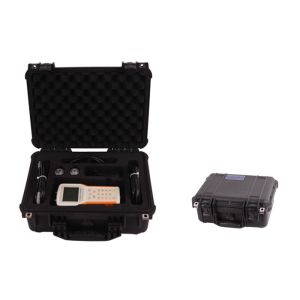 China Water Industry Handheld Ultrasonic Flow Meter , Clamp On Type Ultrasonic Flow Meter factory