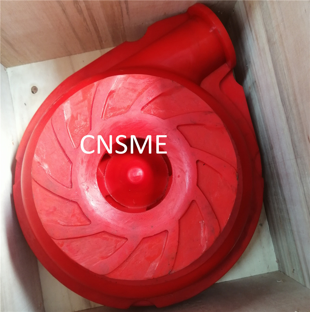 CE Polyurethane Material Impeller Frame Cover Plate Liner