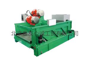 China Drilling Fluid Mud Shale Shaker Straight Line Vibration Track factory