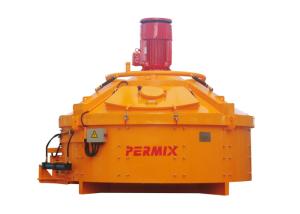 China Orange Counter Current Refractory Planetary Mixer PMC2000 Steel Material factory