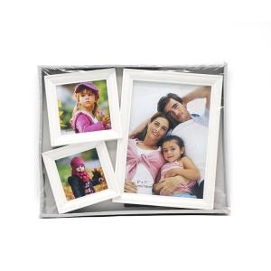 China White Gallery Wall Picture Frames , Eco Friendly Large Multi Photo Frames factory