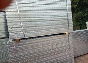 China Ss304 Hot Dipped Platform Serrated Galvanized Steel Grating factory