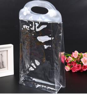 China Promotional Clear Waterproof Transparent PVC Bag With Handle Pouch Printing factory