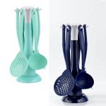 Non Toxic Kitchen Utensils Set Soup Ladle Skimmer Turner Spoon Pasta Server