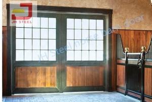 China Bamboo Wood Luxury Style Odm Stable Barn Door Durable Metal Customized Size factory