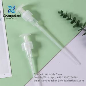 China Plastic Spring Lotion Dispenser Pump For Cosmetics Packaging bottle cap on sale