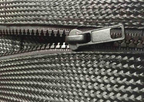 China Wire Harness Zipper Sleeve Braided Wrap , Custom Zip Up Cable Sleeves factory