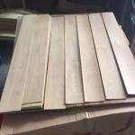 Smooth White Oak Panels , Fireproof 1220mm*2440mm Oak Wood Veneer For Flooring