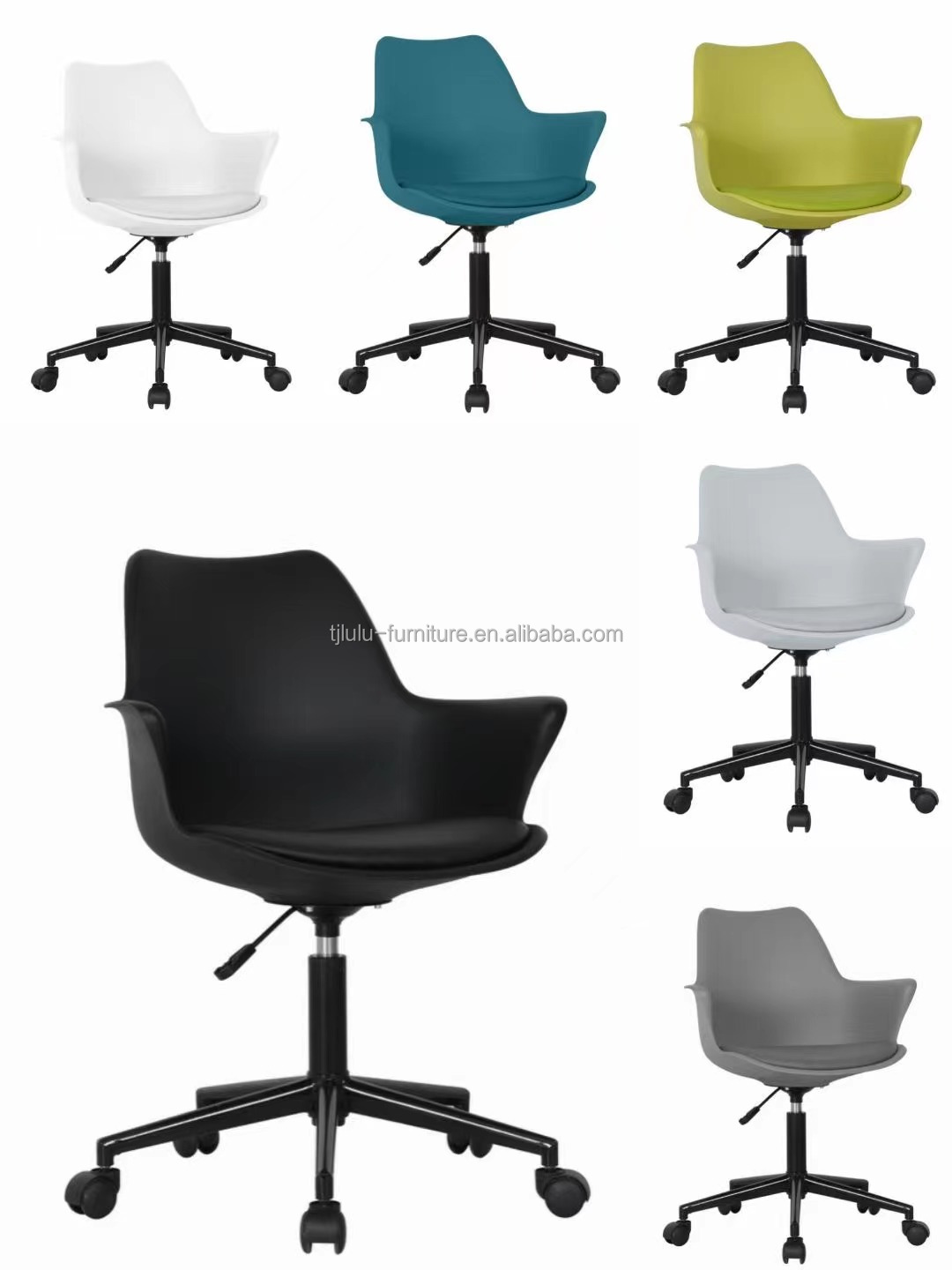 Durable Nordic Colorful Modern Plastic Designed Dining Chair General Home Furniture OEM Acceped OEM