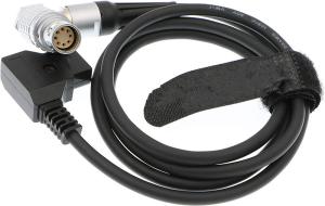 China Arri Alexa Mini Camera Power Cable Lemo 2B 8 Pin Right Angle Female To D-Tap factory