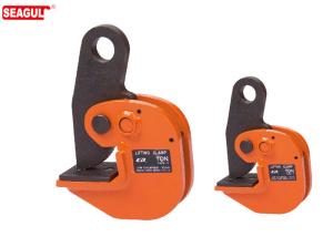 China Horizontal Steel Plate Lifting Clamps , 2 And 1 Ton Plate Clamp factory