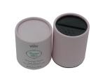 Brown Tube Type Round Cardboard Hat Boxes , Round Packaging Boxes Recoverable