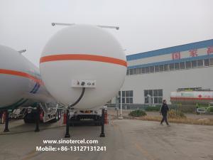 China 30CBM -60CBM Semi Tanker Trailer Pentane Semi Trailer 3 Axles factory
