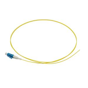 China Single Mode 1.5M Simplex LC UPC 0.9MM Fiber Optic Pigtail factory