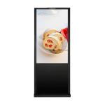 Portable Outdoor Digital Signage Displays 32 Inch Floor Standing 1920 * 1080