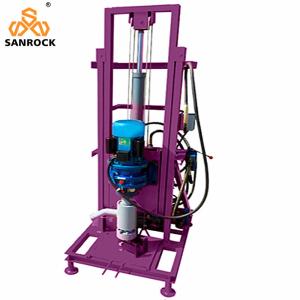 China 75-300mm Drilling Diameter Hydraulic Water Well Drilling Rig for Small Water Drilling Equipment factory